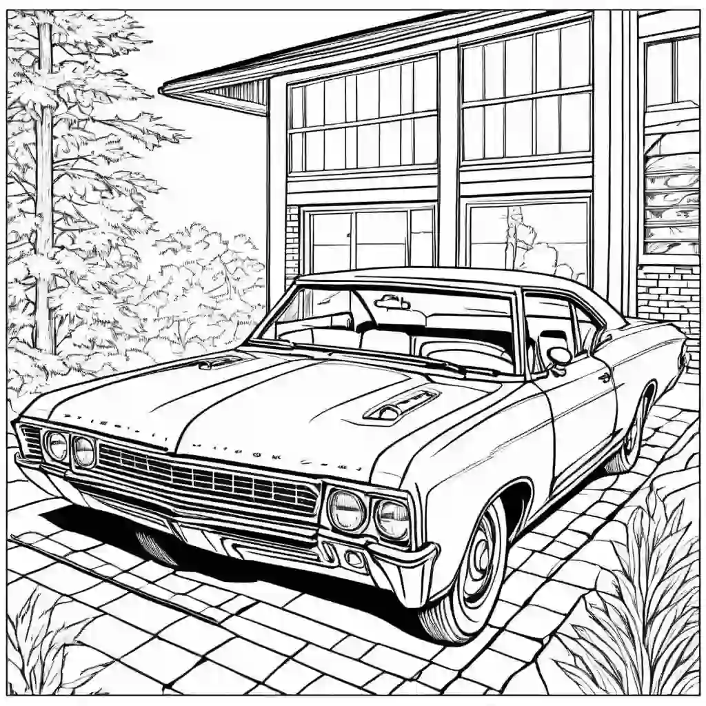 Mufflers coloring pages